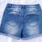 Rubies + Honey - USA Flag Denim Short