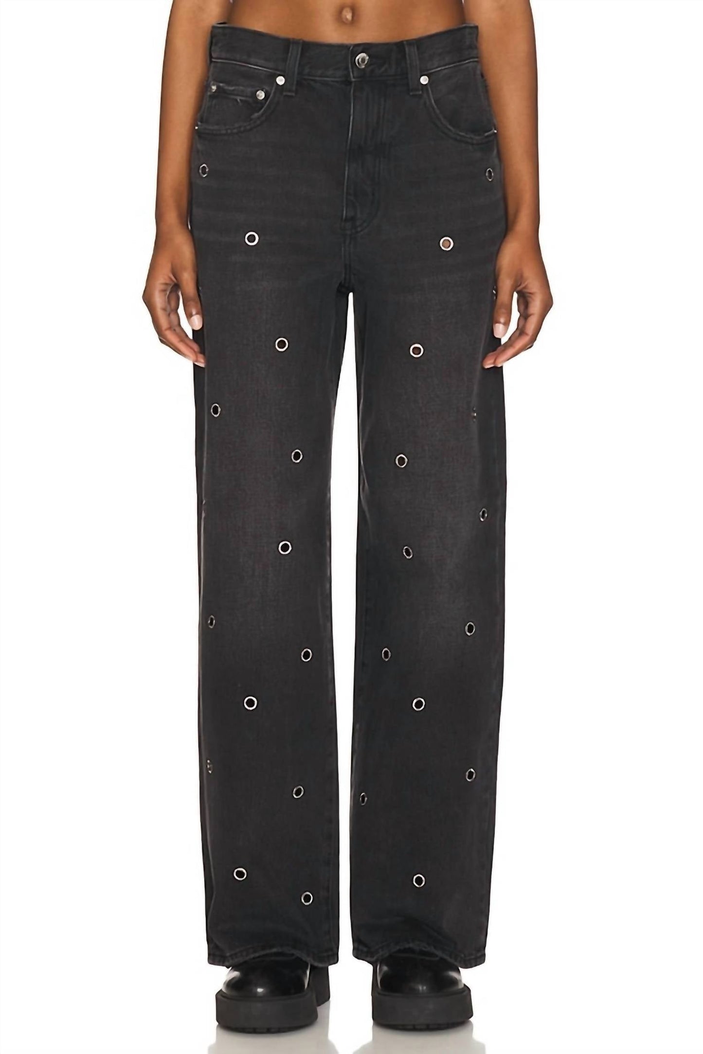 Pistola - Hendrix High Rise Baggy Jeans