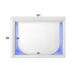 Tarian - Mirror With LED - White