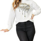 Double Take - Love Graphic Dropped Shoulder Sweatshirt