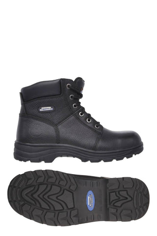 Skechers - Bota Workshire ST Masculina - Largura Extra Larga