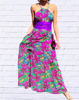 Diva Usa - Sibella Maxi Chiffon Dress