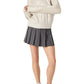 Steve Madden - Debbi Cable Cotton Boat Neck Sweater