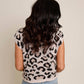 So Me - Cannes Leopard Sweater Vest