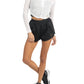 Akalia - Chloe Romantic Scalloped Detailing Shorts