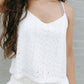 Z Supply - Sylvie Knit Eyelet Tank Top