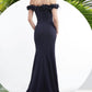 Janique - Floral Off Shoulder Long Dress