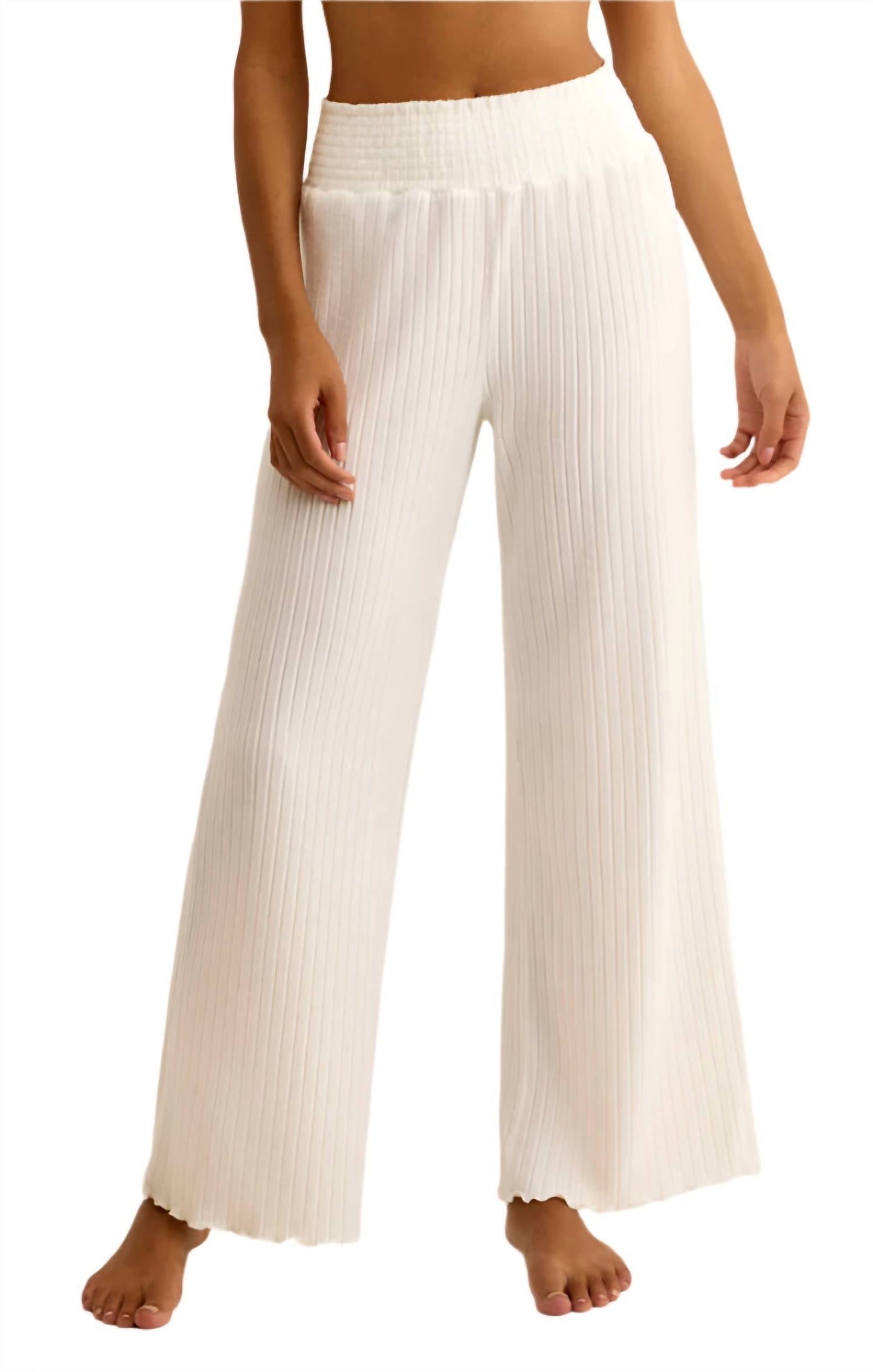 Z Supply - Dawn Smocked Rib Pant