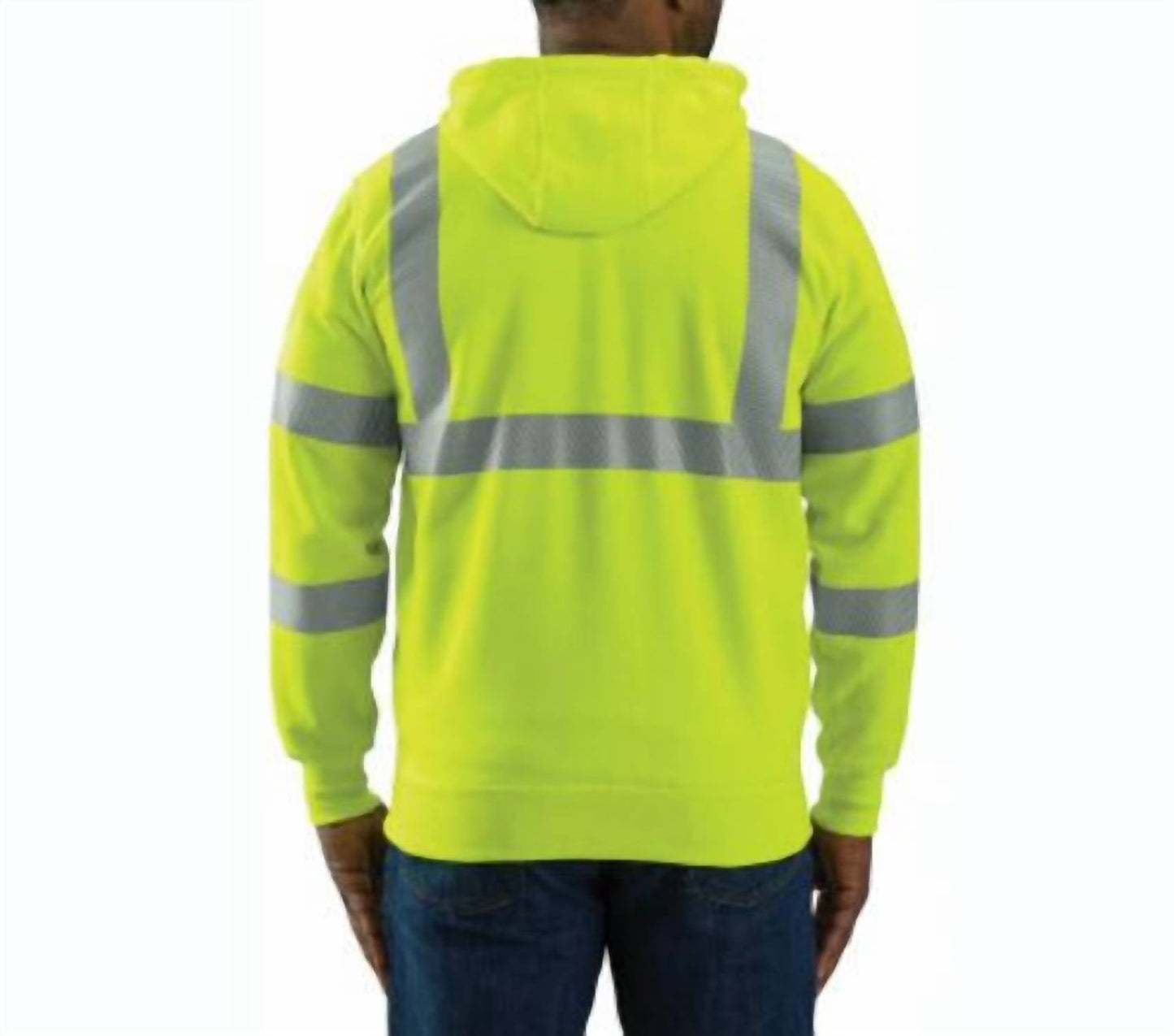 Carhartt - Men's Rain Defender High-vis Ansi Class 3 Pullover Hoodie