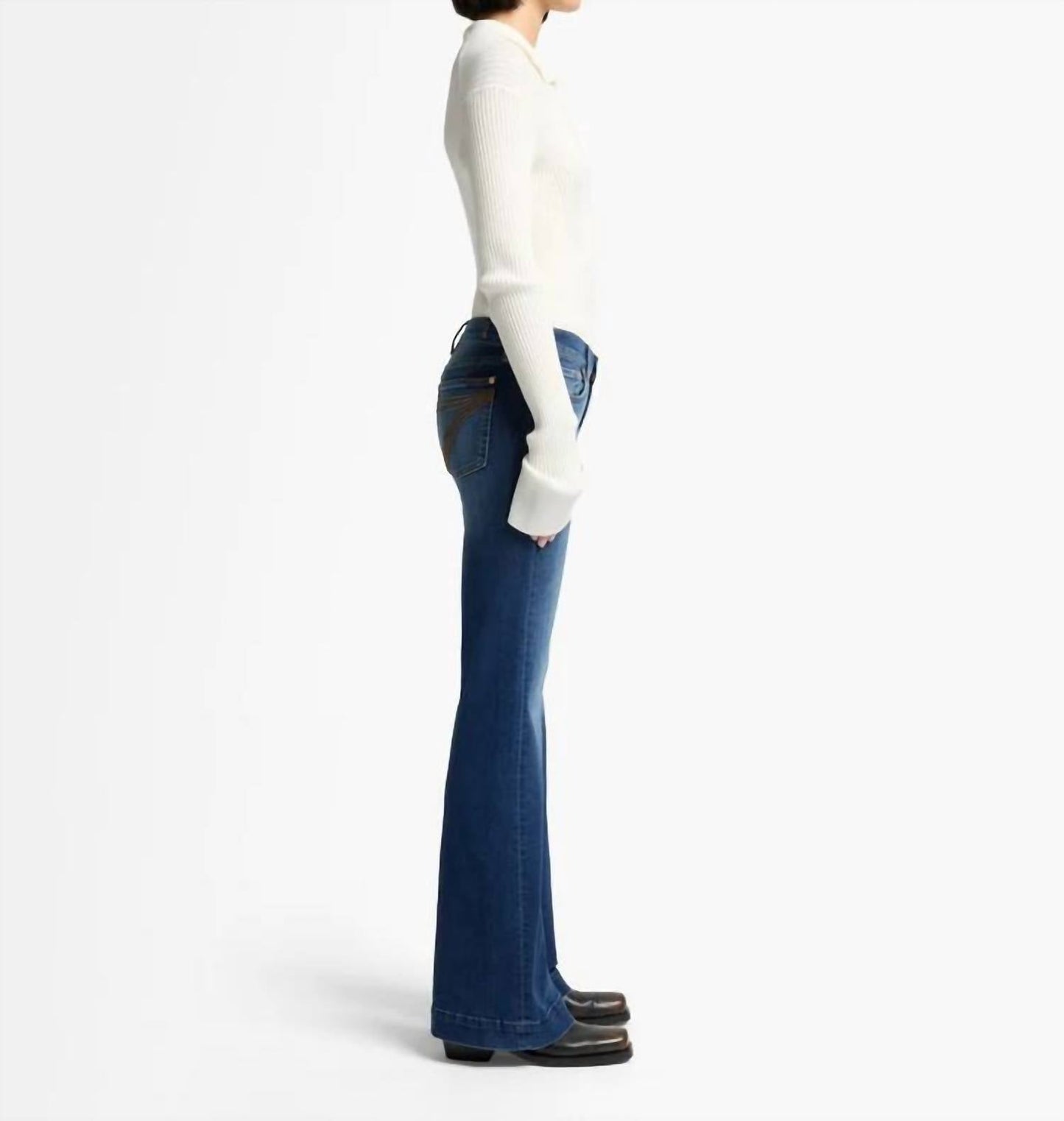 7 For All Mankind - Tailorless Dojo Bootcut Jean