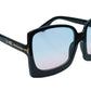 Julia Rose - Women's Megan Oversized Gradient Sunglasses