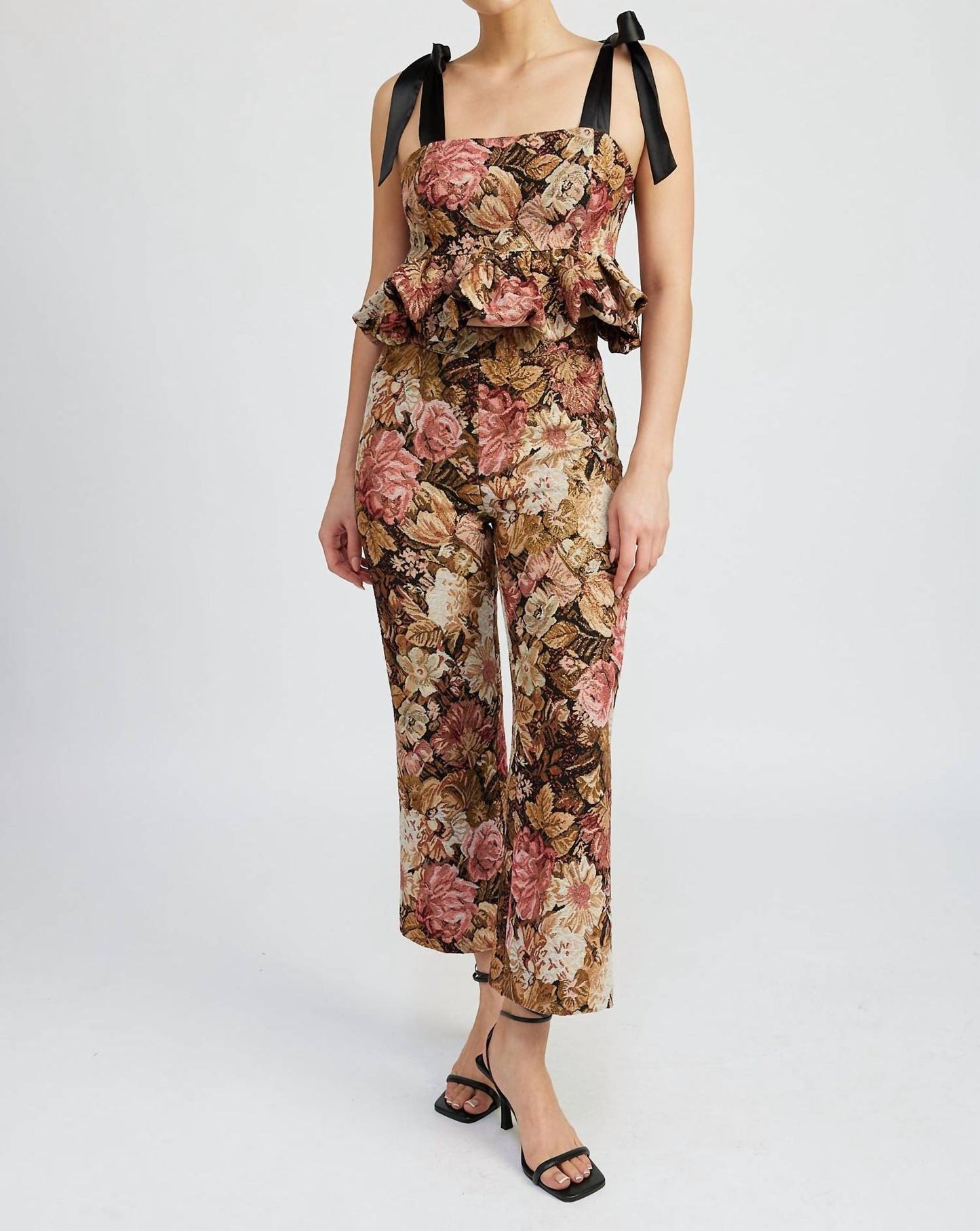 En Saison - Carey Babydoll Floral Top