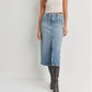 Just Black Denim - Goldie Utility Pocket Midi Skirt