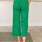 Judy Blue - High Rise Control Top Wide Leg Crop Jeans