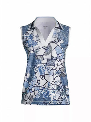 Johnny Was - Camiseta Polo Básica Bee Active Feminina