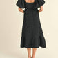 &Merci - Felicia Textured Bubble Dress