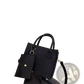 Felt Handbag Set with Matching Wallet and Strap