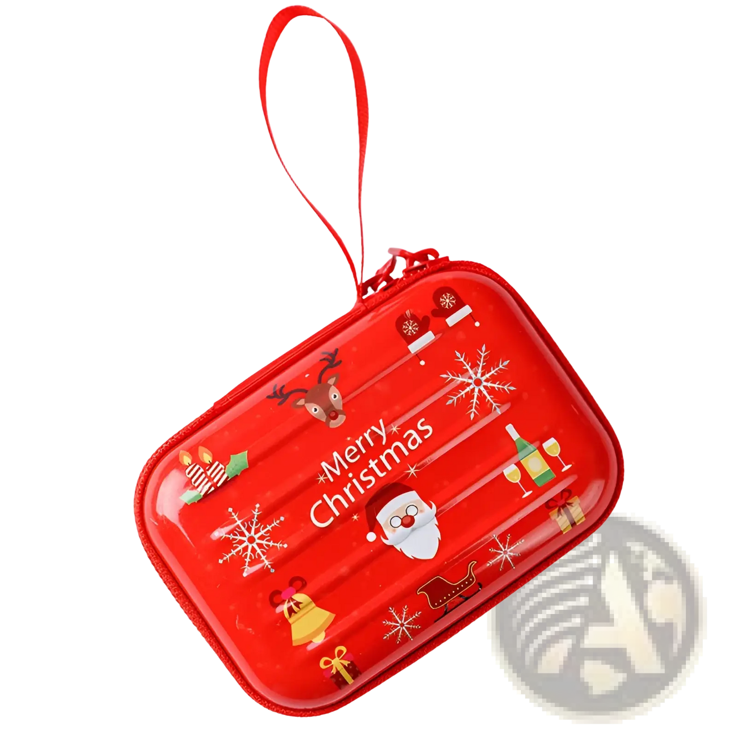 Festive Christmas and Galaxy Tinplate Zipper Coin Purses
