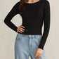 Z Supply - Infinity Fitted Layering Crew Neck Tee