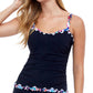 Perfil por Gottex - Top tankini com aro e bojo D-Cup