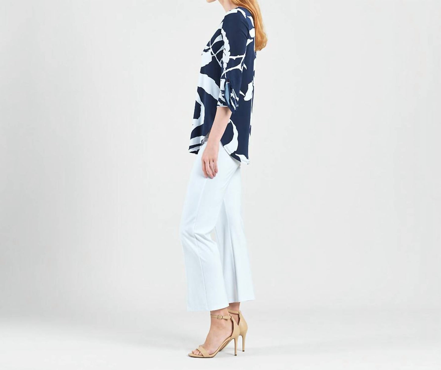 Clara Sunwoo - Scoop Tunic Top With Cuff Tie
