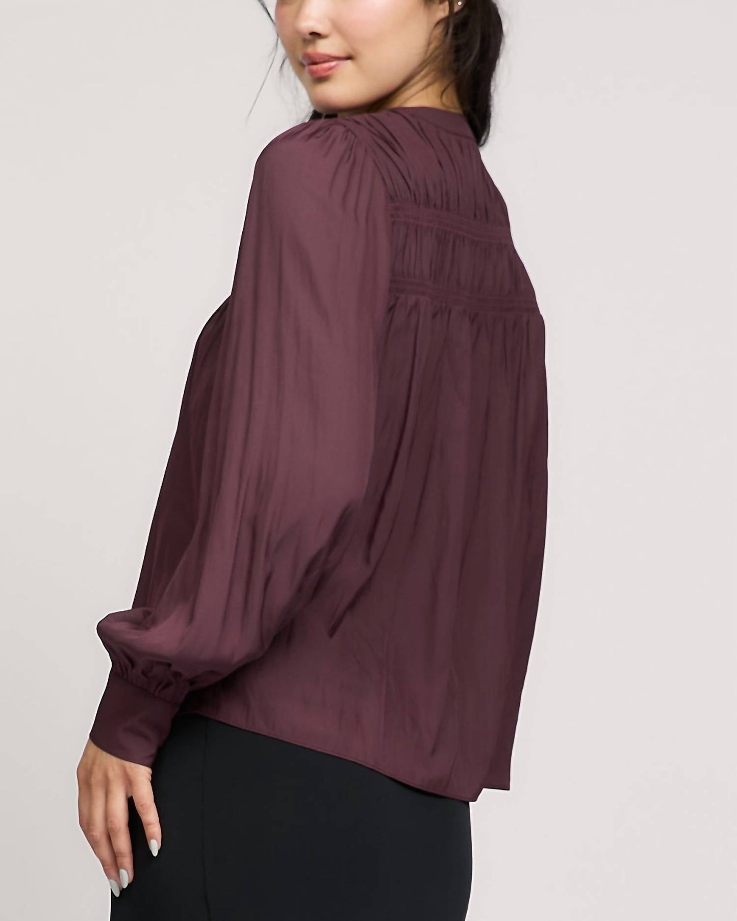 Current Air - Split Neck Blouse
