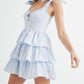 Mable - Poplin Bow Corset Dress