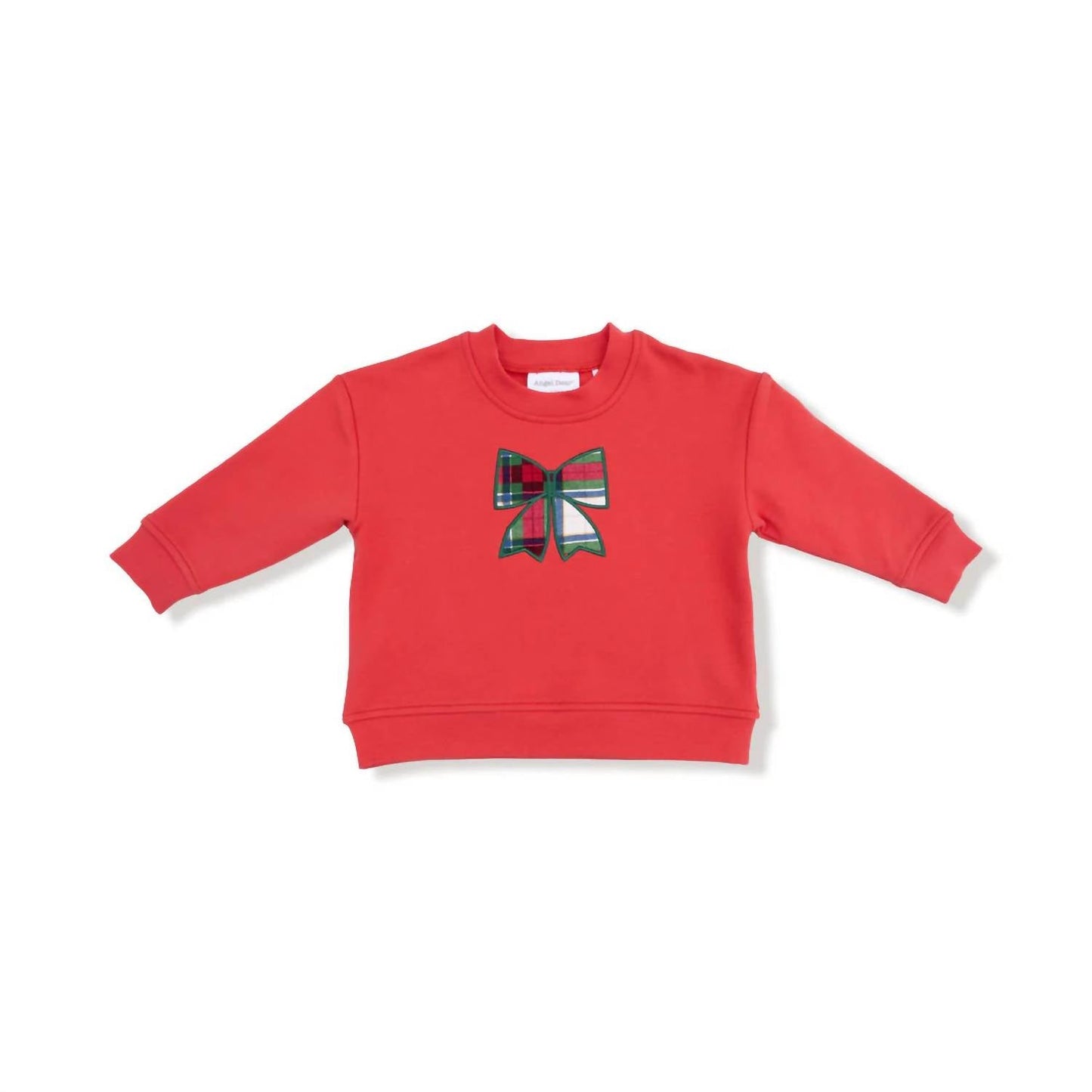 Angel Dear - Holiday Plaid Sweatshirt And Tutu Set