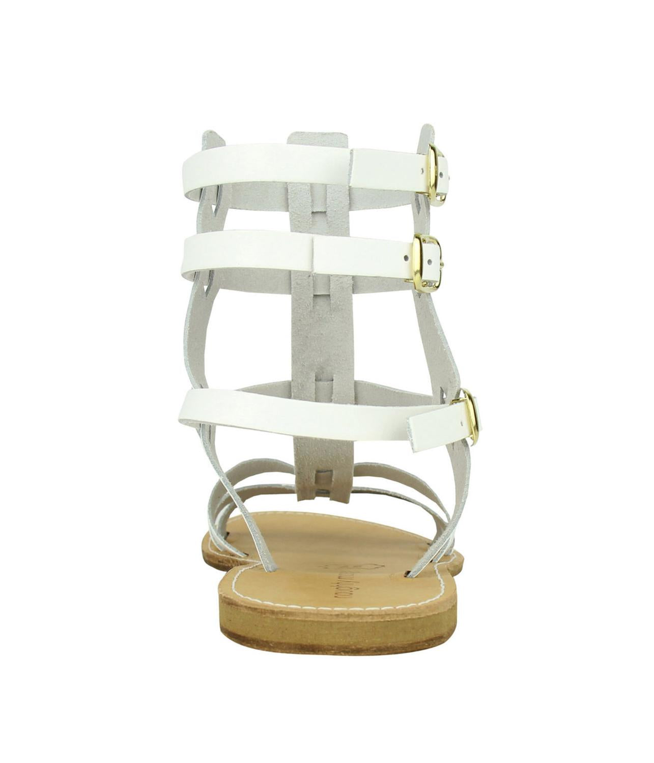 Naughty Monkey - Sandálias de couro femininas Argos