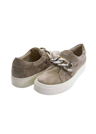 Vaneli - Tênis feminino Yazz Slip On com corrente