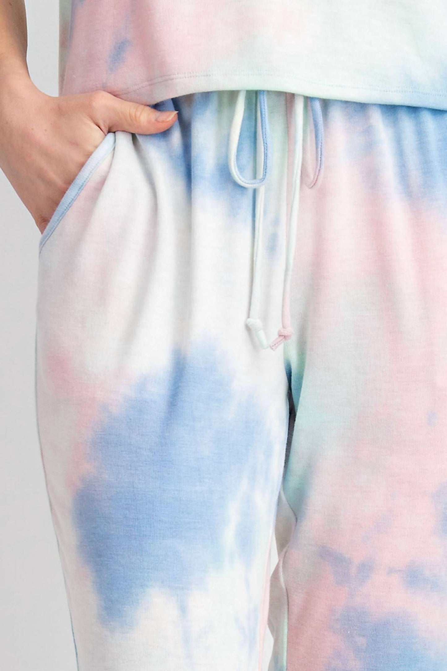 143 Story - Cotton Candy Tie Dye Jogger Pant