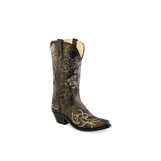 Velho Oeste - Botas femininas vintage da moda