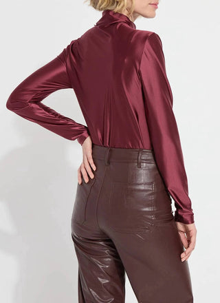 Lysse - Top de cetim Shalom