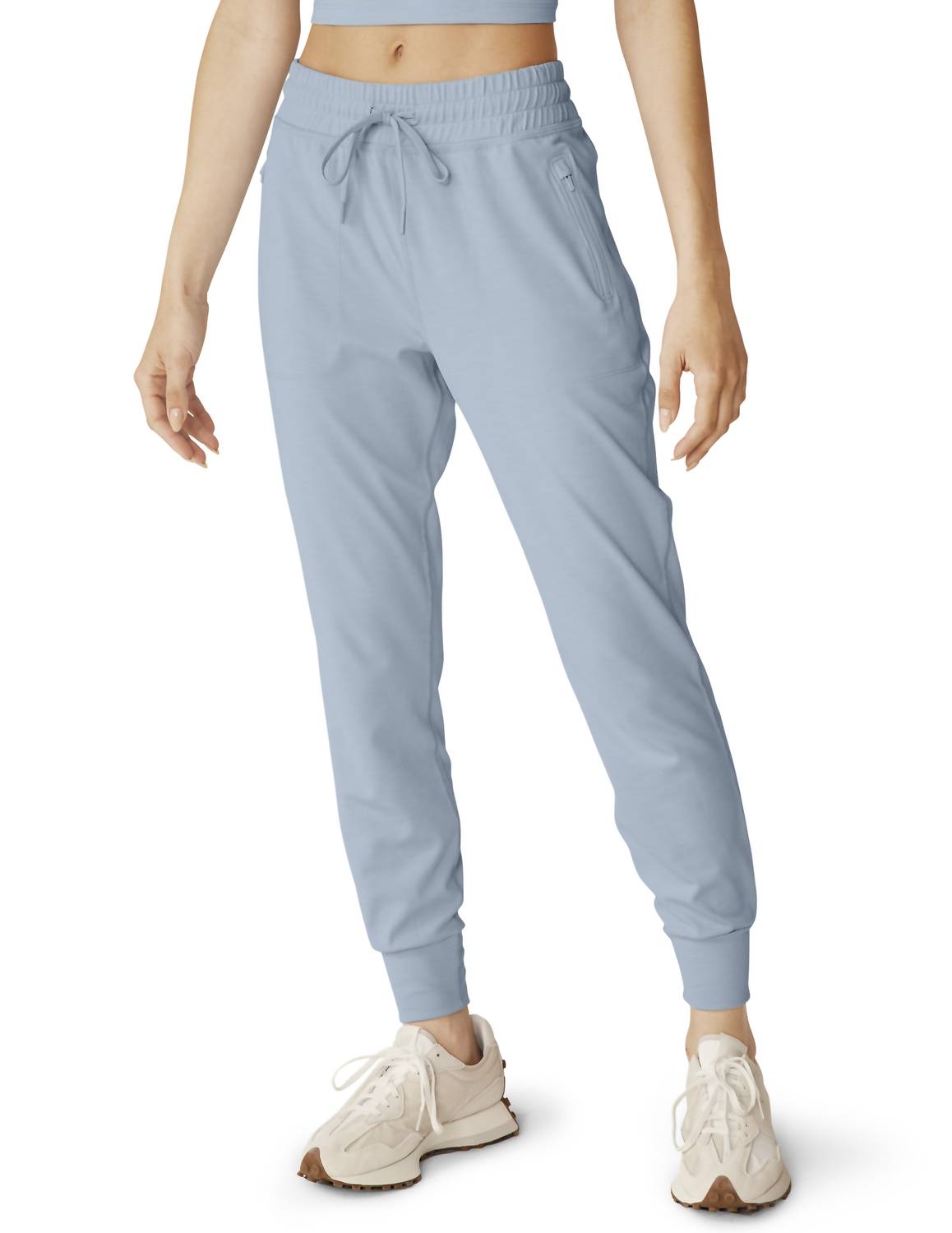Beyond Yoga - Heather Rib Street Jogger