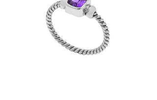 Bali - Women's Amethyst Quartz Ring