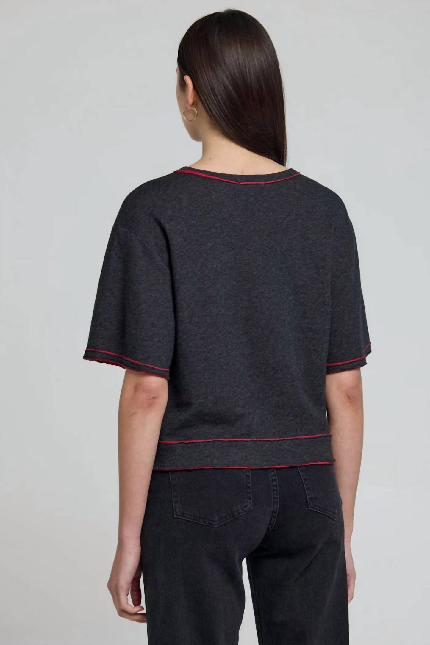 Goldie - Double Faced Kimono Sleeve Tee