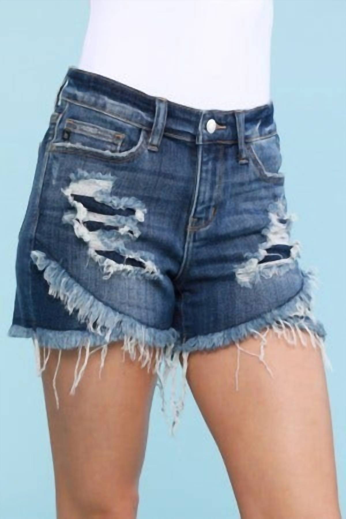 Judy Blue - Distressed Shorts