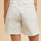 Anniewear - High Waist Stretch Mom Shorts