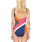 Profile By Gottex - Maritime Square Neck One Piece Swimsuit