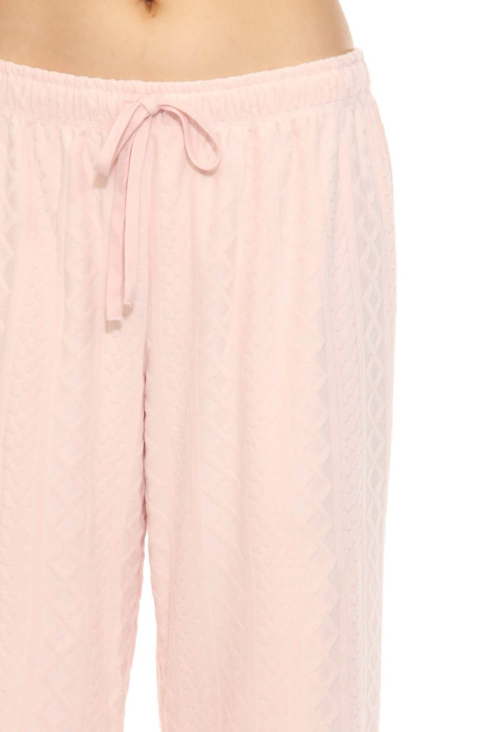 Pj Salvage - Women's Very Terry Cable Crew Pajama Pants