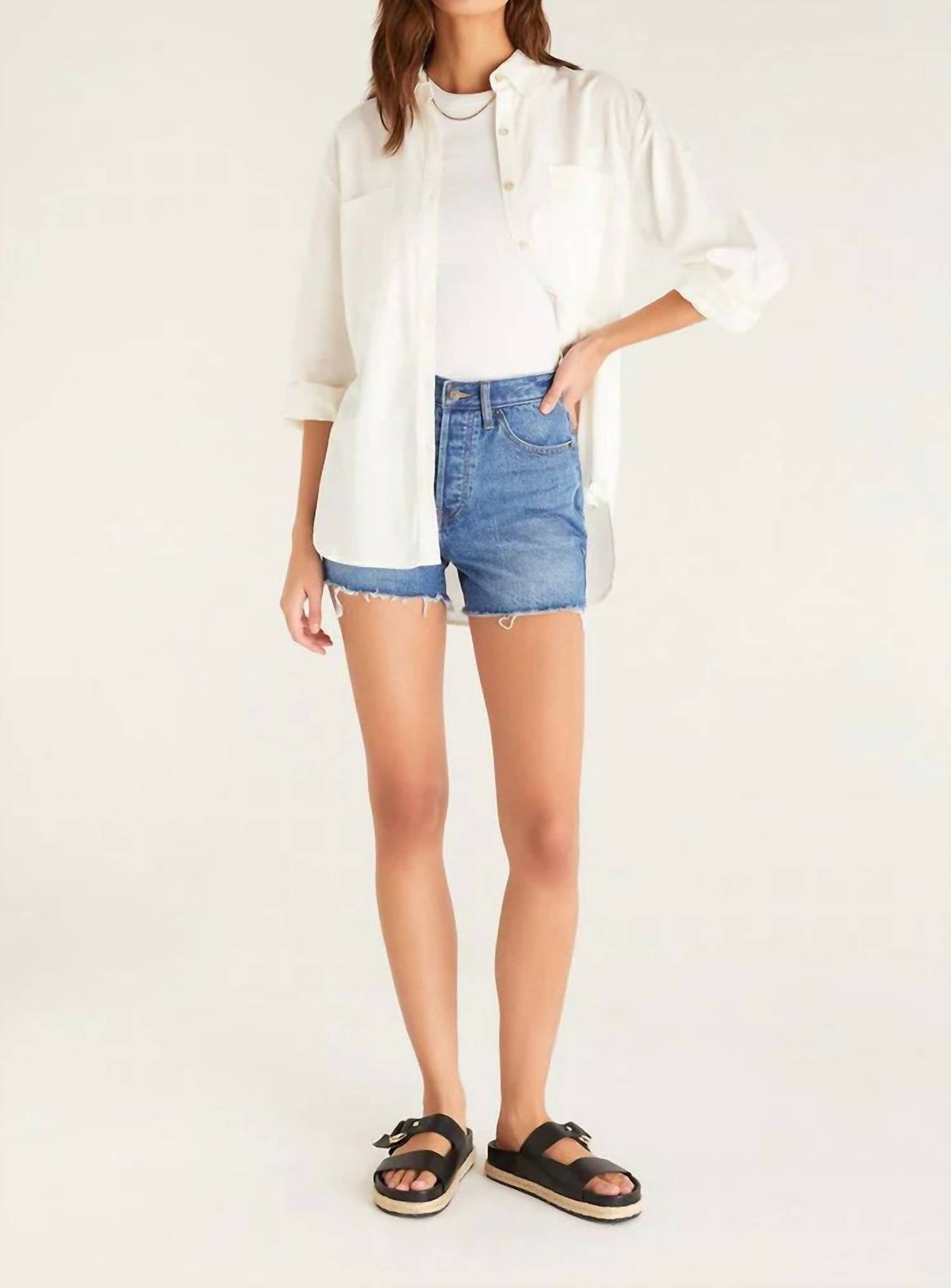 Z Supply - EVERYDAY HI-RISE DENIM VINTAGE SHORT