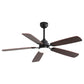 Ceiling Fan With LED Light, 6-Speed Wind, 5 Blades, Remote Control DC Motor