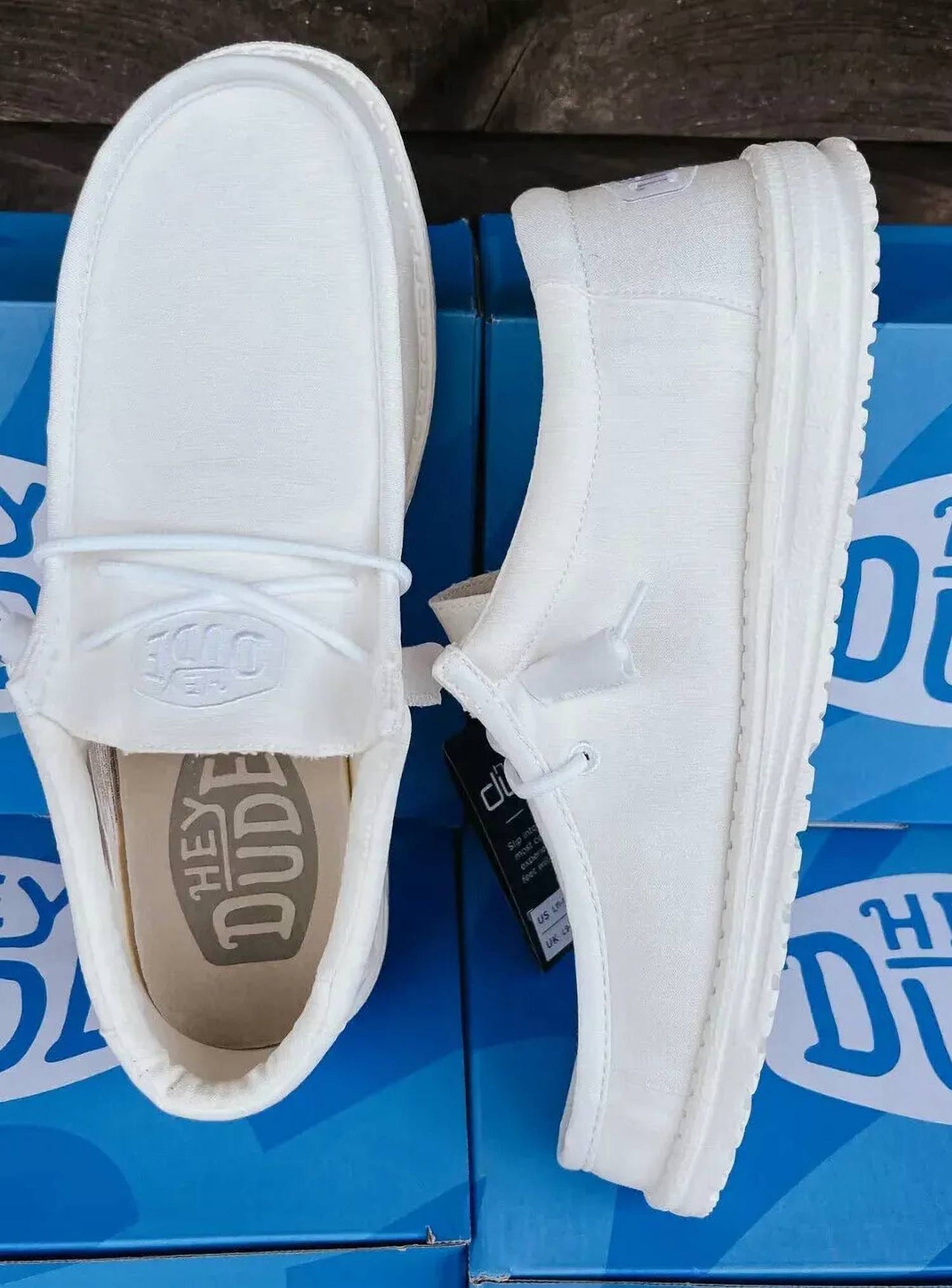 Hey Dude - Men's Wally Slub Canvas Shoes