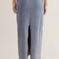 Z Supply - Gail Jersey Denim Midi Skirt
