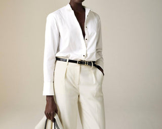 J.Crew - Camisa de botões estilo smoking Garcon