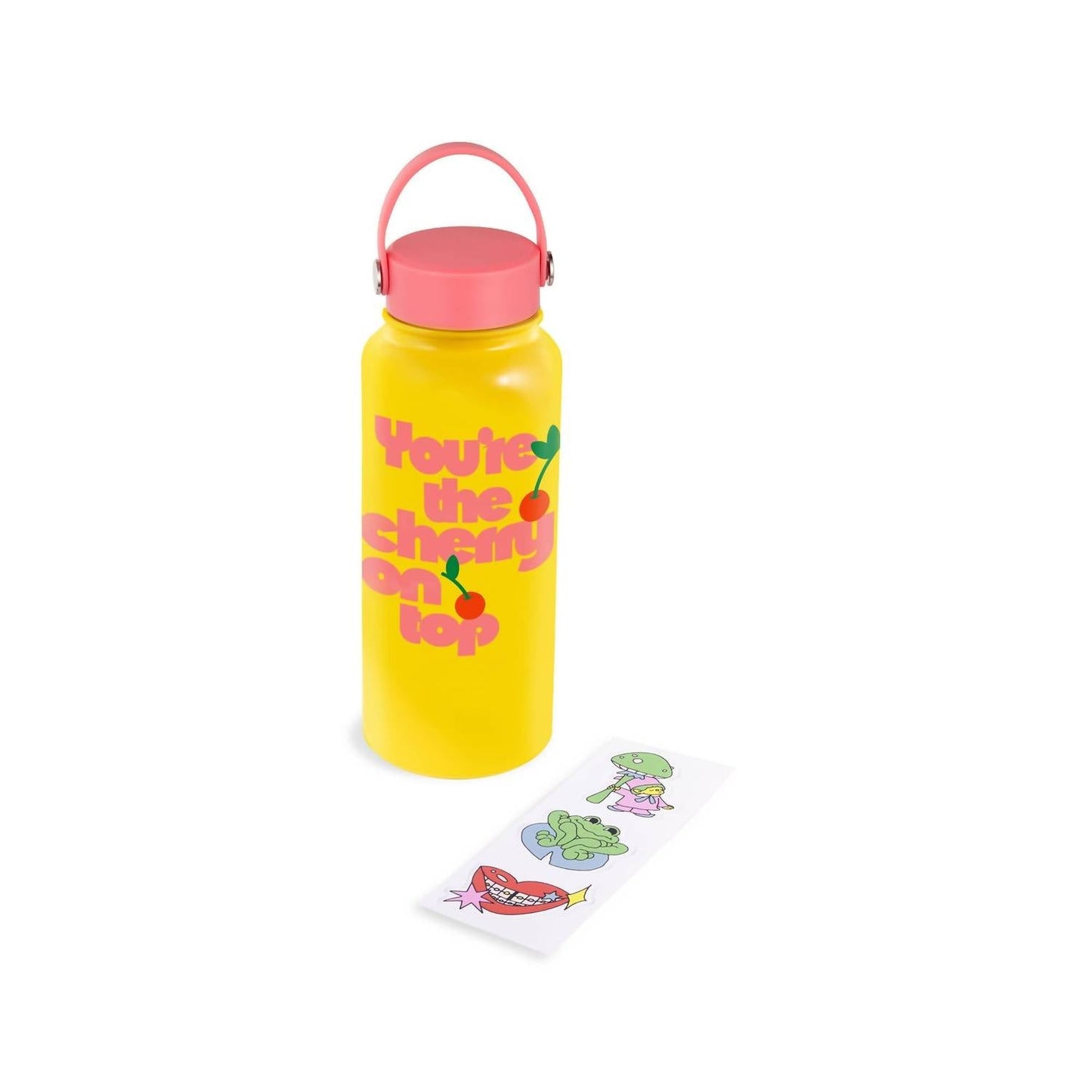 Ban.Do - Unisex Cherry On Top Stainless Steel Water Bottle
