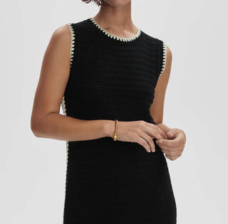 Varley - Vestido midi de malha Dwight Tank