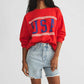 Z Supply - Usa Sunday Crewneck Sweatshirt