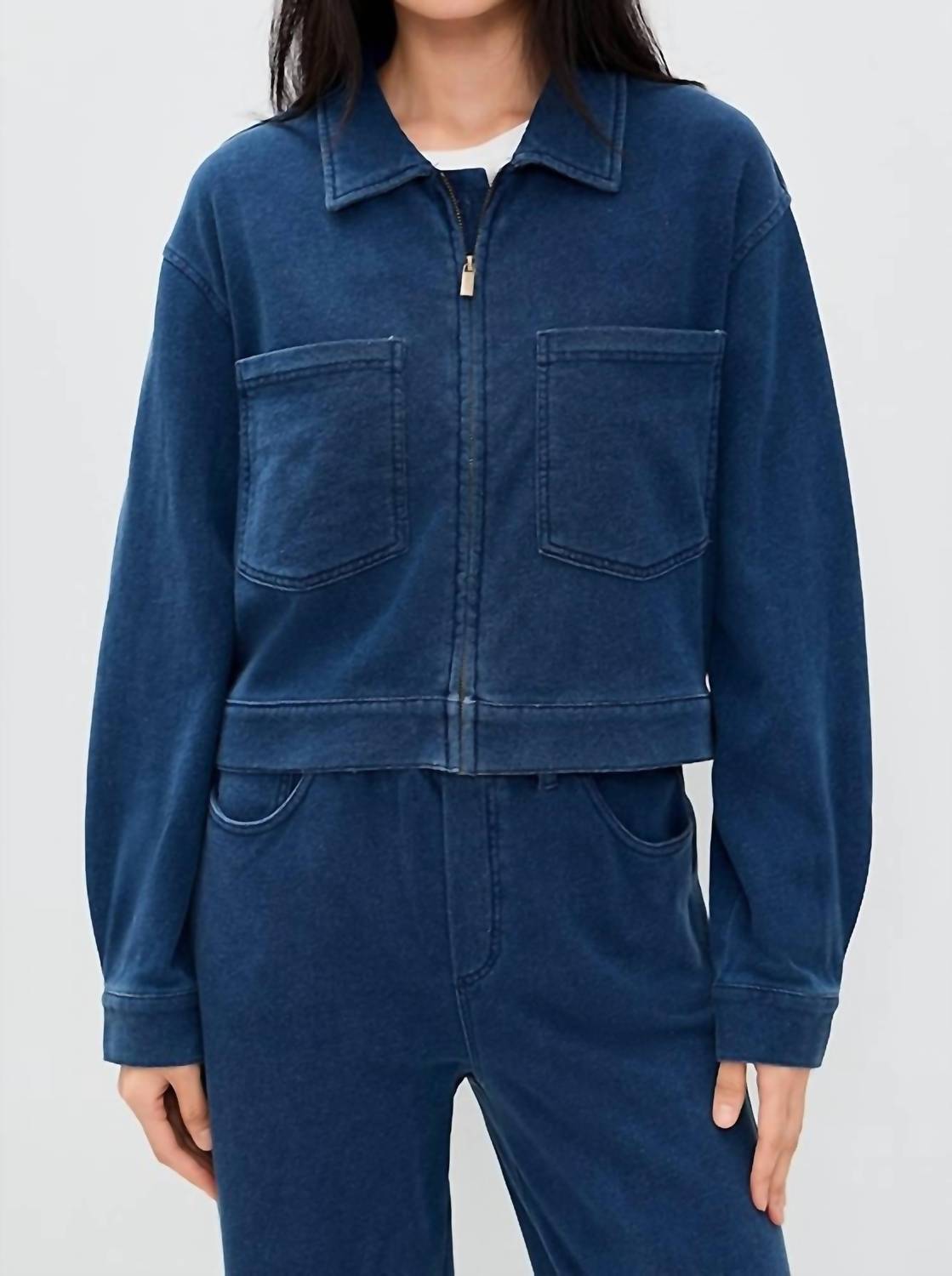 Z Supply - Heritage Knit Denim Jacket