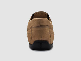 Kcr Group - Sapatos náuticos de couro para docas masculinos